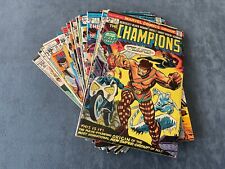 Champions #1-17 1975 Marvel Comic Book Complete Run Gil Kane Mid Low Grades picture