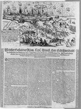 Photo:Stralsund Germany Hans Georg von Arnim 1628 Siege of Stralsund print picture