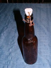 VINTAGE CUMBERLAND MD BREWING CO PORCELIN BEER BOTTLE picture