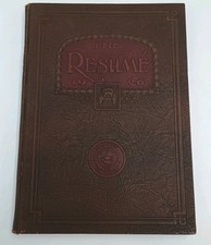 Springfield Missouri 1926 Yearbook The Resume 100 Years Old - Fascinating picture