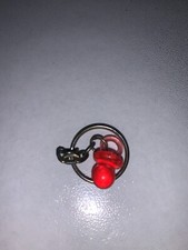 PINK BABY PACIFIER BINKY PENDANT KEYCHAIN  picture