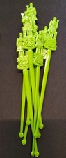 Vtg TWA Airlines Global Destination Cocktail Stirrers Box 57pc New Old Stock MCM picture