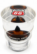 1983 Maureen North Sea Vintage First Oil Barrel Paperweight Crude Phillips Agip picture