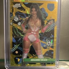 Topps WWE NXT Arianna Grace COSMIC /50 gold picture