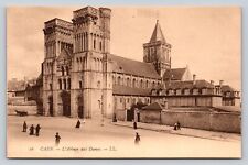 The Women's Abbey CAEN France VINTAGE Postcard 0594 picture