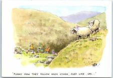 Postcard - 'Funny How They Follow Each Other, Just Like..Um...' picture