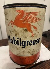 Vintage Mobilgrease Flying Pegasus 5lb Can picture
