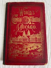 Antique Worlds Columbian Exhibition at Chicago 1893 Photographic Album 12 Plates picture