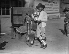 Yakima Canutt the World's Champion All Around Cowboy is shown He - 1925 Photo picture