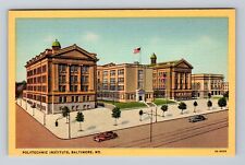 Baltimore MD-Maryland, Polytechnic Institute, Antique Souvenir Vintage Postcard picture