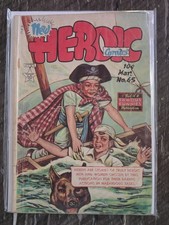 Famous Funnies New Heroic Comics #65 Golden Age Eastern Color 1951 GD-VG  picture