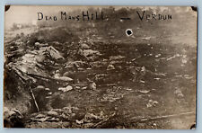 Meuse Grand Est France Postcard Dead Mans Hill Verdun c1910 WW1 RPPC Photo picture