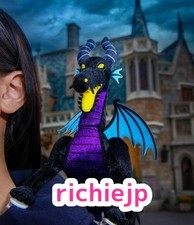 Tokyo Disney Limited Maleficent Dragon Clip  Plush on Shoulder picture
