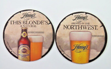 Set of 20, HENRY WEINHARD'S Northwest Trail Blonde Lager Beer Coasters picture