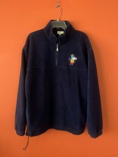 Vtg Disney's TEACHER’S PET Fleece JACKET  • Adult L • RARE Crew Gift • Y2K picture