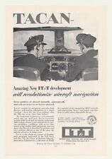 1955 IT&T TACAN Tactical Aircraft Navigation Print Ad picture