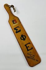 Vintage 1950 West Virginia University Fraternity Paddle - Beta Chapter picture