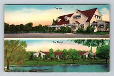 Bethel CT-Connecticut, Stony Hill Inn & Motel, Advertisement, Vintage Postcard picture