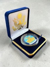 Pentagon Force Protection Agency Challenge Coin Washington DC in Velvet Case picture