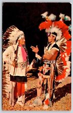 Chief Son Tribal Dress Postcard UNP VTG Plastichrome Unused Vintage Chrome picture