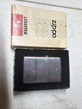Vintage Unfired 1980 Zippo Lighter “General Electric” with Box MINT picture