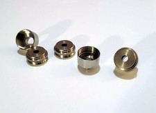 Set of 3 Metal Pipe Replacement Bowls with Lids picture