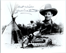 Yakima Canutt Rodeo Rider Stuntman Actor Autograph Signed Photograph Photo picture