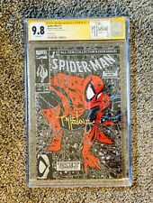 Marvel SPIDER-MAN #1 Silver Signed by Todd McFarlane CGC Graded 9.8 4164153017 picture