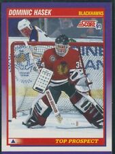 1991-92 Score US #316 DOMINIC HASEK Rookie Card RC picture