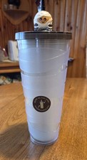 Tim Horton's 2026  Timbits Mummy Glow In The Dark  Plastic Tumbler 24 oz NWT picture