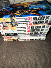 One-Punch Man Manga Lot 13 Vols 1,2,3,5,9,11,14,17,25,28,29,30,32 English picture