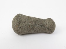 Antique Hawaiian Poi Pounder Lava Stone Oceanic Artifact 4.25
