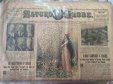 Newspaper - Saturday Globe Utica October 20th, 1917 picture