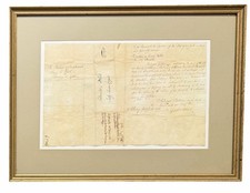 1786 Original Manuscript Letter Albany NY Petition Early American Document picture
