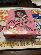 (1) Box 1984 Topps Michael Jackson Series 1 Immaculate Condition picture