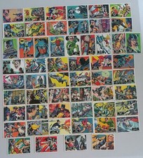 BATMAN Topps 1966 Black Bat Trading Cards Full Re issue Set from 1989 MINT picture