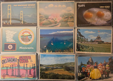 50 Unused Vintage Postcards Lot -  - Unposted Mixed 4x6 Large Size picture