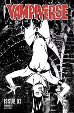 🚨🔥🦇 VAMPIVERSE #1 ADAM HUGHES 1:20 Line Art Ratio Variant Vampirella picture