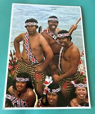 Warriors Of Maori Used Post Card picture