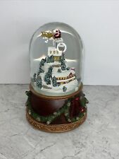 Roman Musical Snow Globe I’ll Be Home For Christmas snows Glitter Christmas picture