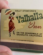 1960’s Valhalla Inn Restaurant Boardwalk Sausalito, CA   Matchbook Full Feature picture