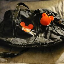 Disney Mickey Mouse Unlimited Vintage 90s Black Duffle Bag picture