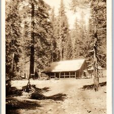 c1930s Calaveras, CA SHARP RPPC Camp Connell Resort Ebbetts Pass Photo Ford A186 picture