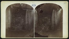 Ruins of the altar at old Mission Church, Zuni Pueblo, New Mexico  Old Photo picture