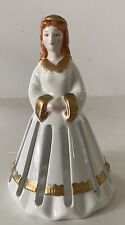 Vintage ~ Bandwagon 2001 ~ Angel Lady Napkin Holder w/Wing Slots ~ Hand Painted picture