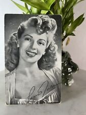 MUSEUM PIECE Lana Turner from Movie Stars Exhibit Cards series (W401) The Met picture
