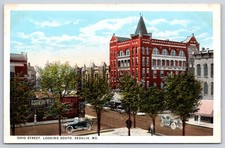 Antique Missouri Postcard SEDALIA Ohio Street Looking South 1917 picture