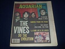 2002 JULY 17-24 AQUARIAN WEEKLY NEWSPAPER - THE VINES COVER - J 1156 picture