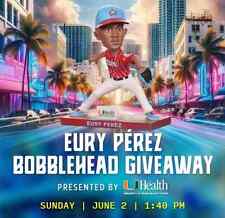 Eury Perez Bobblehead Miami Marlins Bobblehead Brand New In Box picture