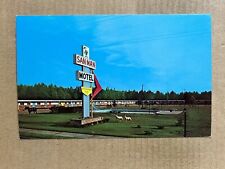 Postcard Manning SC South Carolina San Man Motel Restaurant Vintage Roadside picture